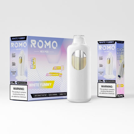 Romo Hex Pod POD ONLY Disposable 5%