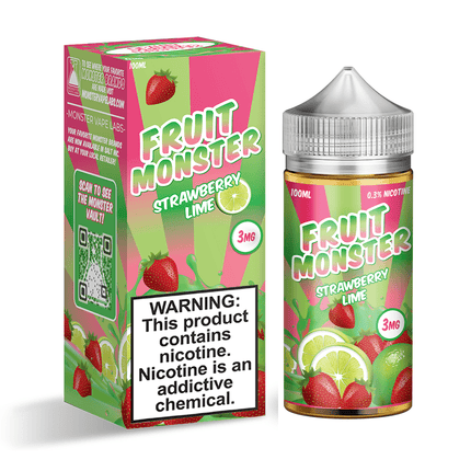 Fruit Monster Strawberry Lime 100ml
