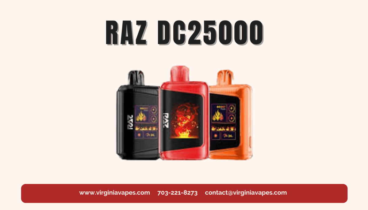 Explore the Raz DC25000: Your Ultimate Disposable Vape - Virginia Vapes & Tobacco