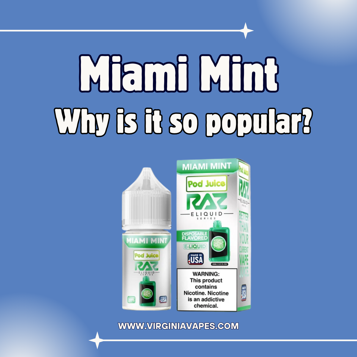 Discover Why Miami Mint Vapes Are a Refreshing Choice for Smooth and Satisfying Vaping.