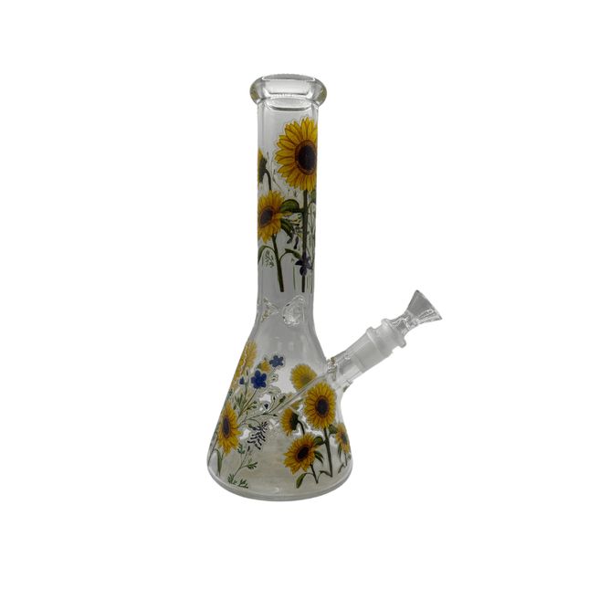 10" Sunflower Water Pipe