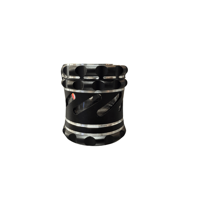 2.25" Swirl Compartment Grinder black
