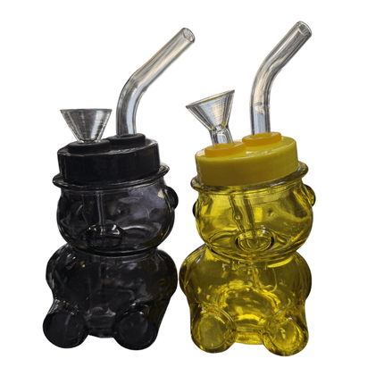 4" Glass Bowtie Man Water Pipe - Virginia Vapes & Tobacco