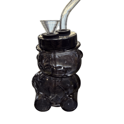 4" Glass Bowtie Man Water Pipe - Virginia Vapes & Tobacco
