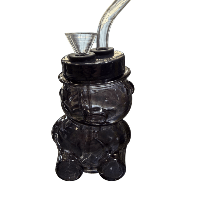 4" Glass Bowtie Man Water Pipe - Virginia Vapes & Tobacco