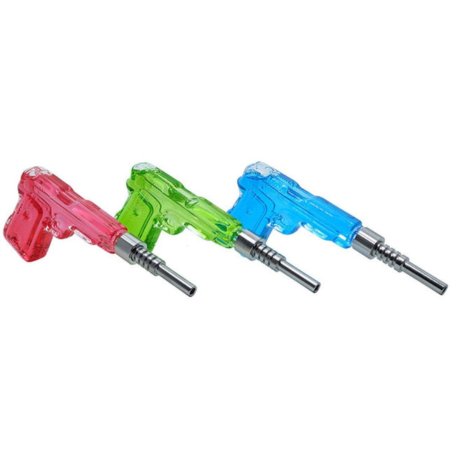 5" Glycerin Filled Pistol Nectar Collector - Virginia Vapes & Tobacco