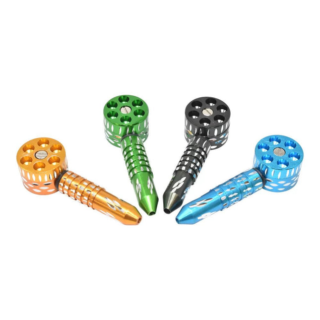 5" Multi Bowl Shooter Hand Pipe - Virginia Vapes & Tobacco