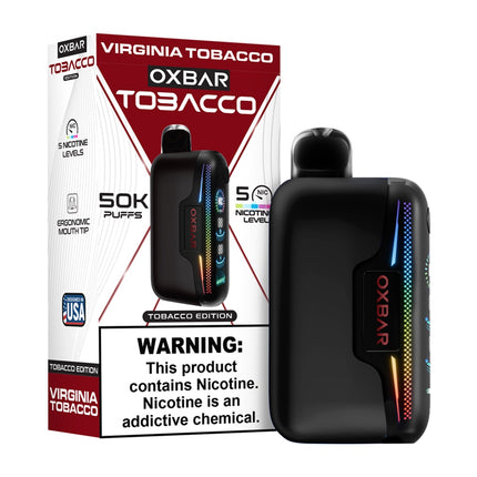 OxBar Tobacco Edition 50k Disposable