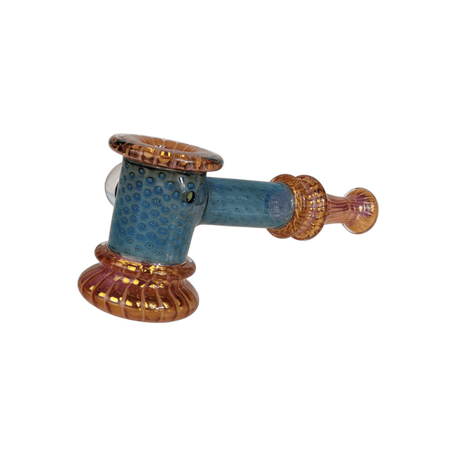 5.7" Fumed Hammer Bubbler Hand Pipe