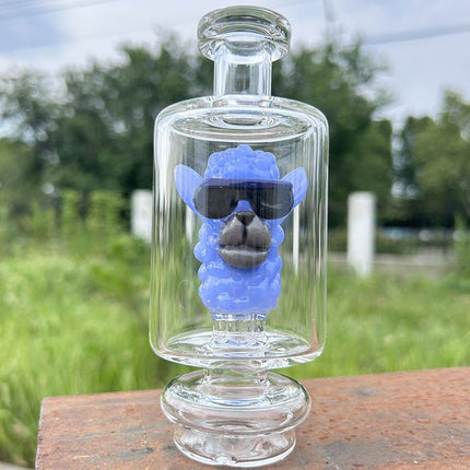 5.9" Puffco Peak & Peak Pro Compatible Replacement Glass - Assorted Llama - Virginia Vapes & Tobacco