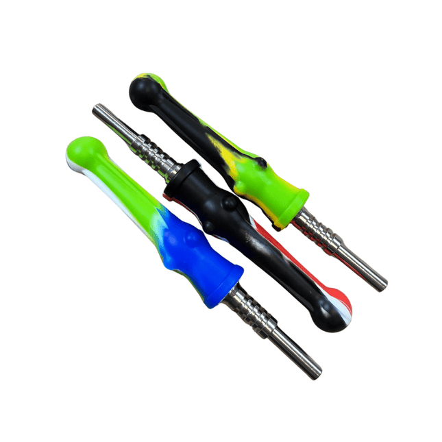 6.5" Silicon Nectar Collector Assorted Colors