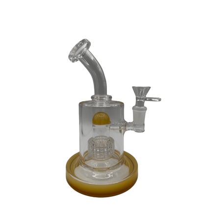 7" Shower Perc Water Pipe yellow