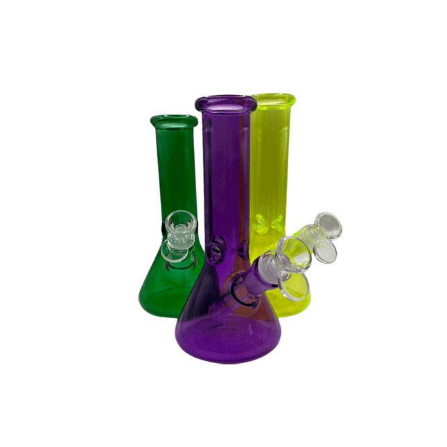 8" Color Beaker Water Pipe