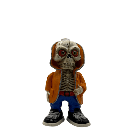 8" Custome Character Wax Rig orange hoodie