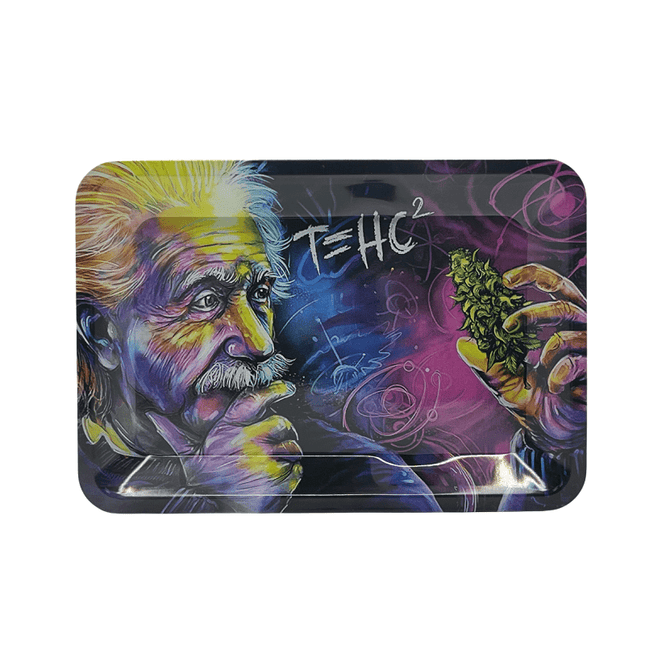 8" Rectangle Rolling Tray t=hc