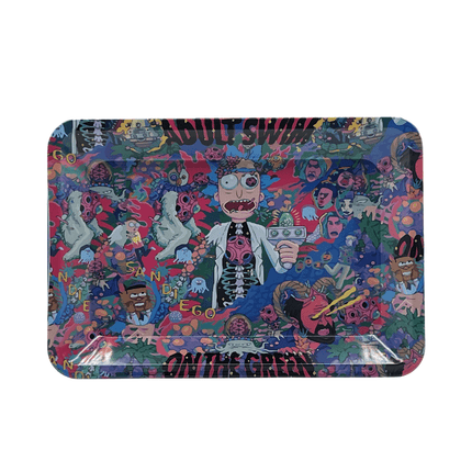 8" Rectangle Rolling Tray rick on the green