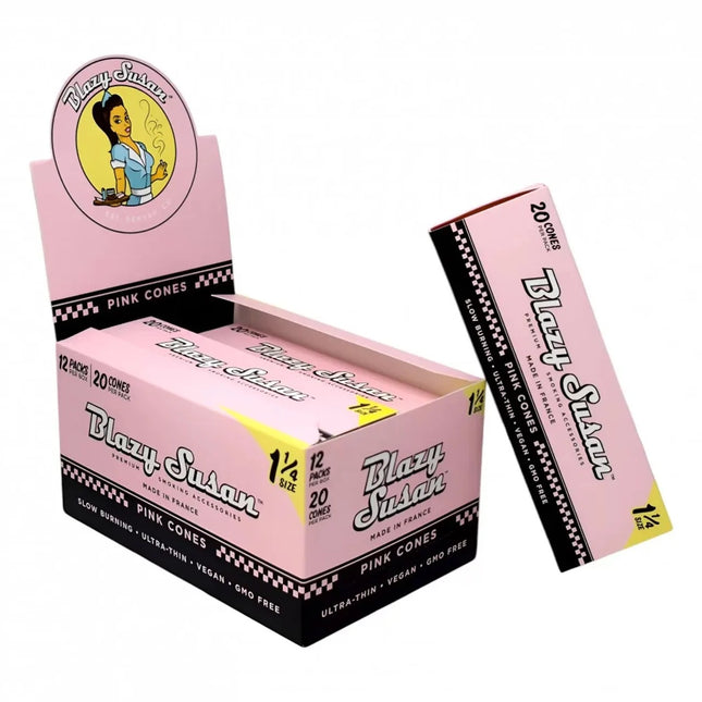 Blazy Susan Pink 20pk Cones