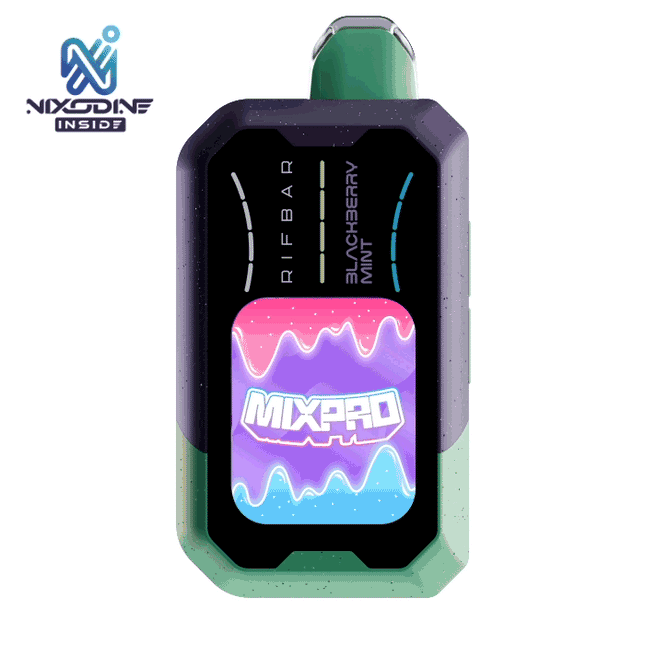 Rifbar MX Pro Nixodine Disposable Blackberry Mint