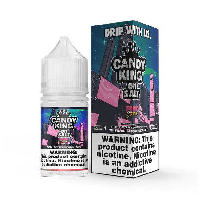 Candy King Pink Squares Salt 30ml