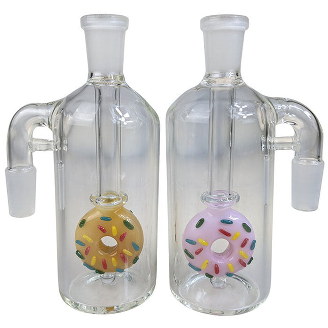 5" Donut Perc Ash Catcher 14F-14M 90 Degree