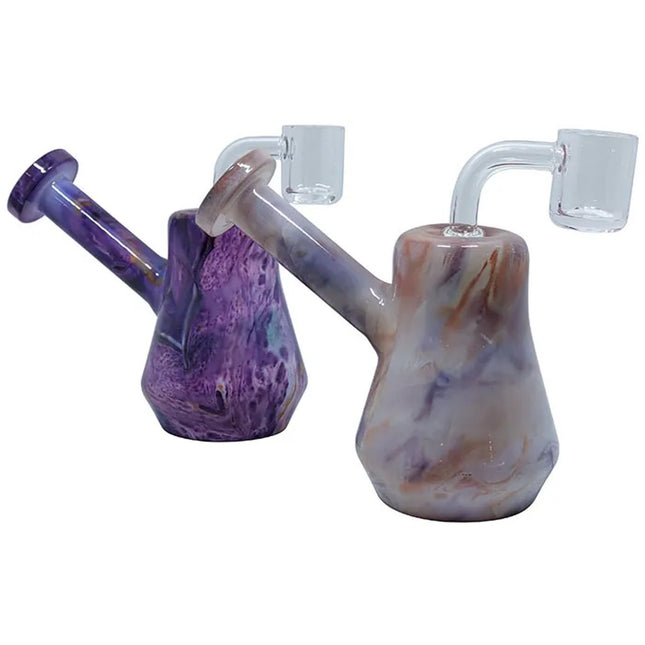 5" Assorted Stone Bubbler Wax Rig