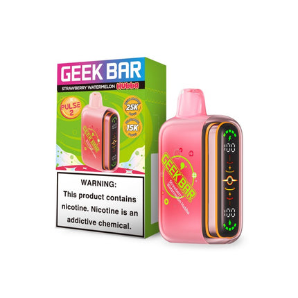 Geek Bar Pulse 2 Strawberry Watermelon Hubba