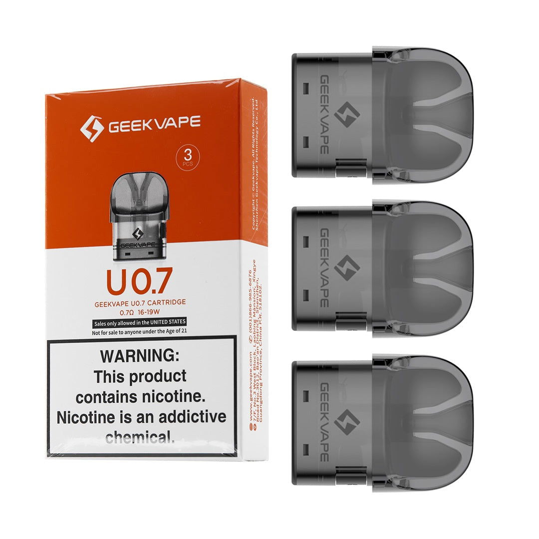 GeekVape U Cartridge 3pk - Virginia Vapes & Tobacco