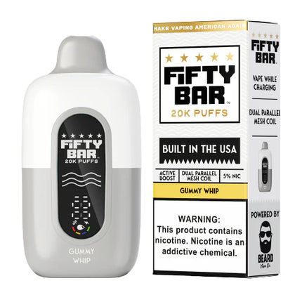 Fifty Bar 20k 5% Disposable