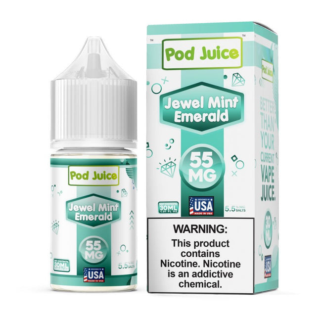 Pod Juice Jewel Mint Emerald Salts 30ml