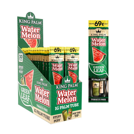 King Palm Single Flavored Palm Leaf Cones Watermelon