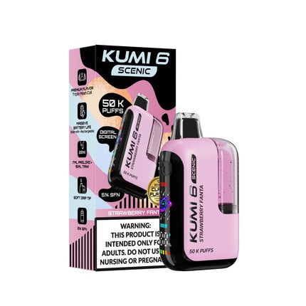 Kumi 6 Scenic SFN 5% Disposable Strawberry Fanta