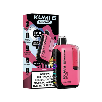 Kumi 6 Scenic SFN 5% Disposable Strazz