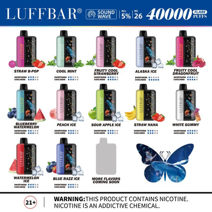 Luffbar Flare 40k Disposable