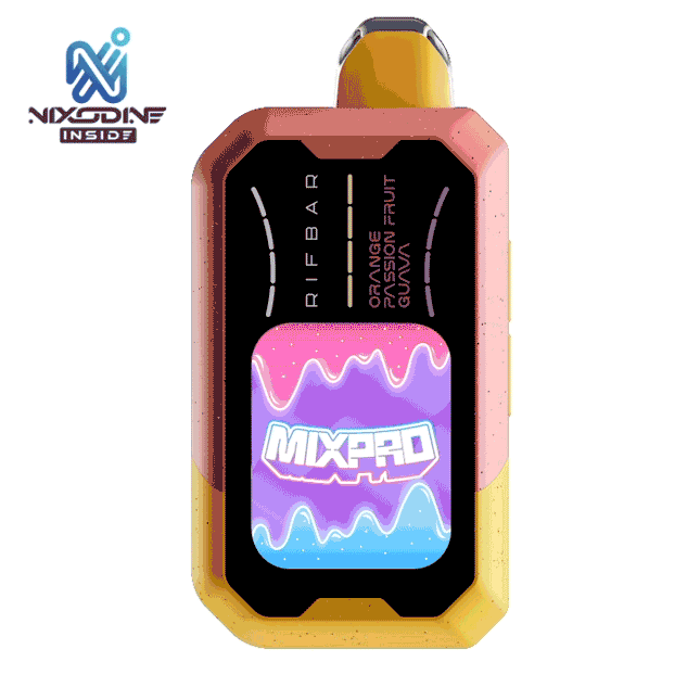 Rifbar MX Pro Nixodine Disposable Orange Passionfruit Guava