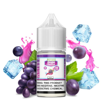 Pod Juice Freeze Grape Chew Salt 30ml