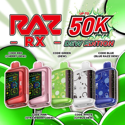 RAZ RX50k 5% Disposable Dew Edition