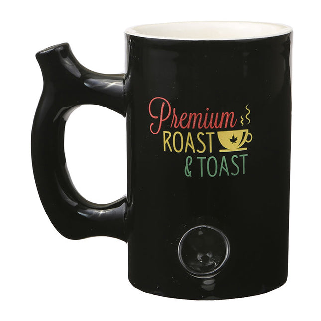 Roast & Toast Novelty Hand Pipe Mugs