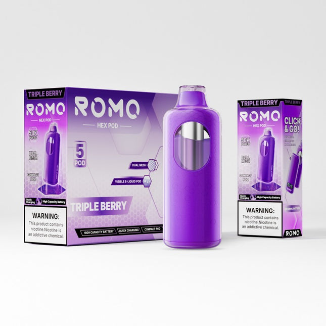 Romo Hex Pod POD ONLY Disposable 5%