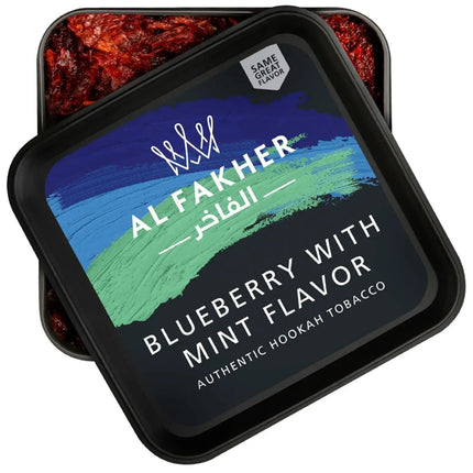 Al Fakher Hookah Tobacco 250g blueberry with mint