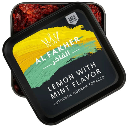Al Fakher Hookah Tobacco 250g lemon with mint