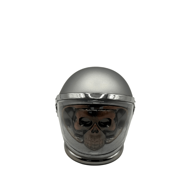 Astronaut Skull Grinder silver