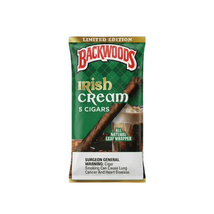 Backwoods Irish Cream 5pk - Virginia Vapes & Tobacco