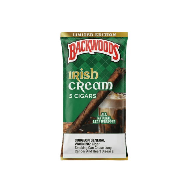 Backwoods Irish Cream 5pk - Virginia Vapes & Tobacco