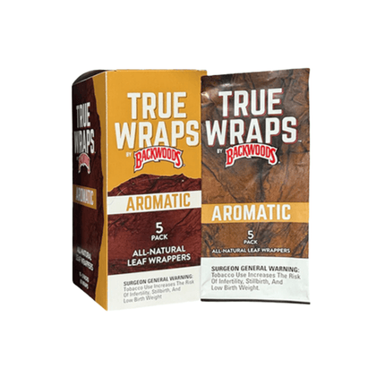 BackWoods True Wraps 5pk - Virginia Vapes & Tobacco
