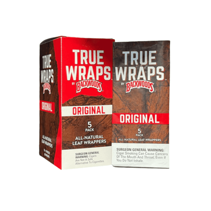 BackWoods True Wraps 5pk - Virginia Vapes & Tobacco