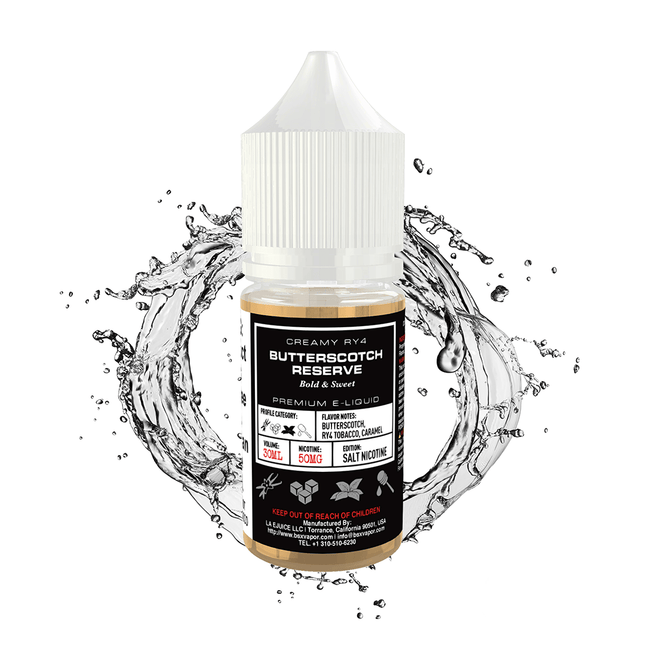 Basix Butterscotch Reserve Salt 30ml - Virginia Vapes & Tobacco