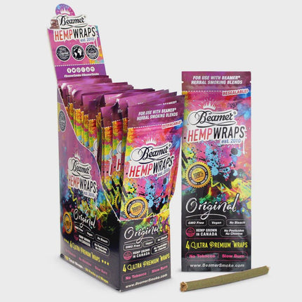 Beamer Hemp Wraps 4pk - Virginia Vapes & Tobacco
