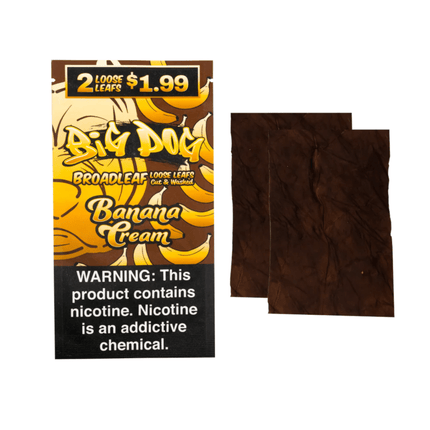 Big Dog Loose Leaf Wraps 2pk - Virginia Vapes & Tobacco