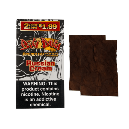 Big Dog Loose Leaf Wraps 2pk - Virginia Vapes & Tobacco