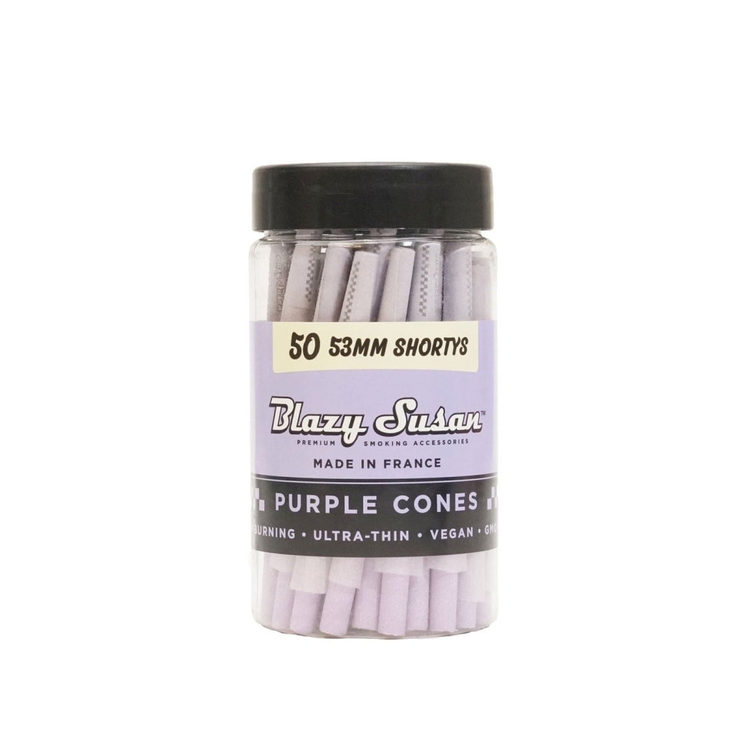 Blazy Susan Purple Cones 50pk - Virginia Vapes & Tobacco